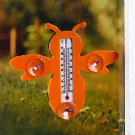 Plastic thermometer window "Bee" in the bag-1