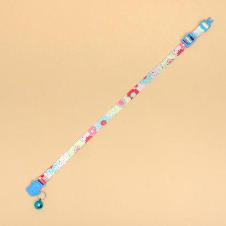 Flowering collar "Flower", with a bell, 30 x 1 cm, polyester-4