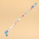 Flowering collar "Flower", with a bell, 30 x 1 cm, polyester