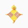 A blanket with a toy crumb I am "chicken" 75*90cm