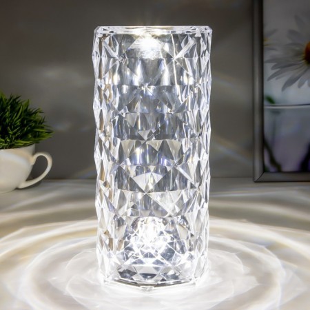 Table lamp "Crystal Castle" LED 1W 4000K USB sensory 9x9x21.5 cm Risalux-5