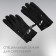 Gloves Roscosmos x Onlytop, p. S-m, black color