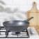 Granite frying pan, d = 28 cm, removable handle, anti-stick coating, gray color