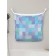 Organizer in a bath on suction cups “Squares with dolphins”, for storing toys and trifles, size 33x39 cm