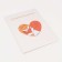 Feast for family documents, 2 set, orange/milk color