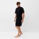 Pajama men's kaftan "I'm too lazy" size 56, black