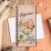 Wooden envelope "Congratulations!" Flower tree, 17 x 8 cm
