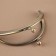 Farmoire sewing "semicircle", 10 × 6.5 cm, bronze color