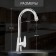Zein ZC2034 kitchen mixer, high case, cartridge ceramics 35 mm, chrome