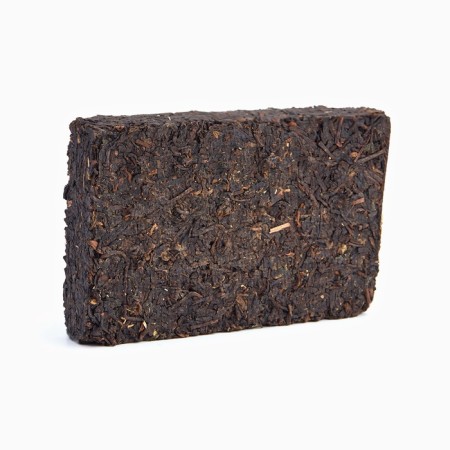 Chinese sustained black tea "Shu puer. Manhai", 250 g, 2016, Yunnan, brick-3