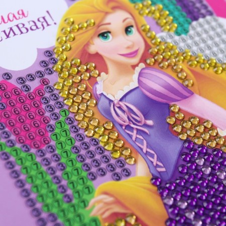 Diamond mosaic, 16x10.5 cm, princesses-2