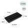 Cassette for growing seedlings, 21 cells, 120 ml, of plastic, black, 54 × 28 × 7 cm, Greengo