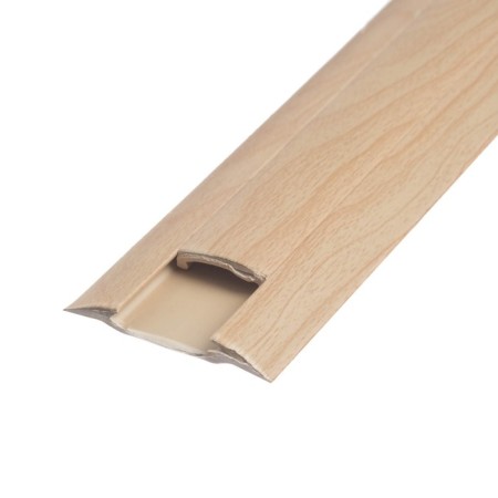 Threshold with an mounting channel 36mm 0.9m Ideal, maple-2