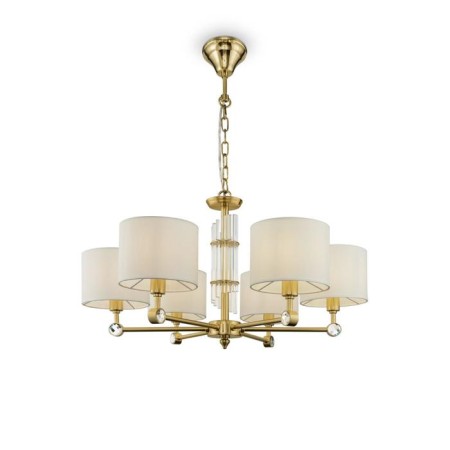 Maytoni Mod088PL-06BS, 6HE14, 40W, 68x68x139 cm, brass color