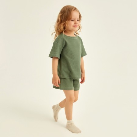 Pajama Children's SL Home P 34 (122-128), olive-13