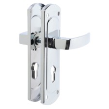 Lockland 002 strap handles, m/o 55 mm, chromium color