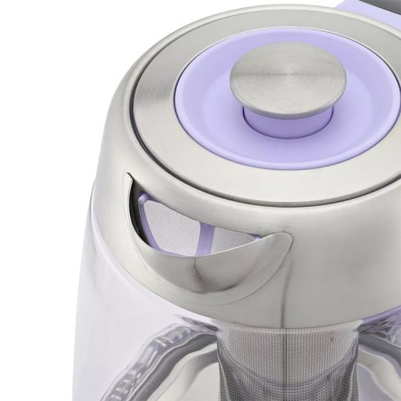 Electric kettle KitFort KT-6624, glass, 1.7 l, 2200 watts, purple-5