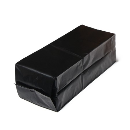 Package for seedlings, 10 l, 14 × 45 cm, polyethylene 120 μm thick, with perforation, black, Greengo-6