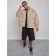 Jeaning jacket men's, size 56, beige color