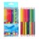 Pencils of 12pcs 24 Centers Berlingo "Supersoft. Pastel" hexagon, bilateral, sharpen, Europod