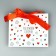 Laminated packet with a ribbon "in heart", Ml 27 × 11.5 × 23 cm