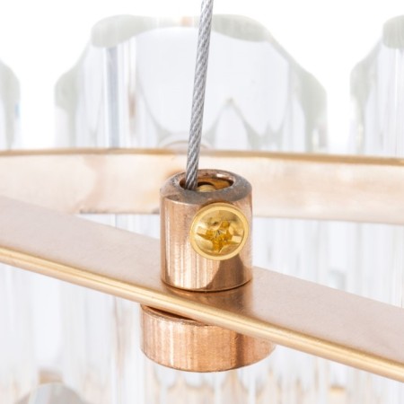 Jastin chandelier, 5x40W E14, color gold-3