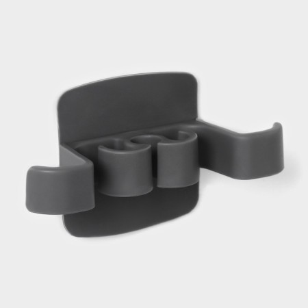 Clip for wires for household appliances, 3 pcs, 9.5 × 5.3 × 2.5 cm, white/black/gray color-1