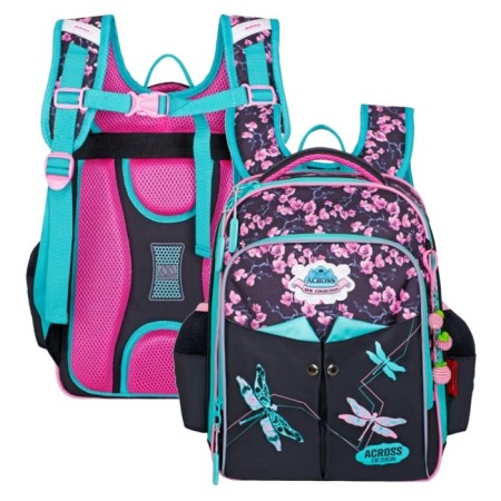 Frame backpack 35 x 26 x 18 cm, Across ACS5, blue/turquoise ACS5-2