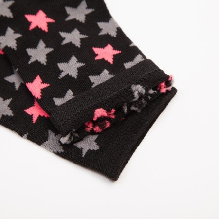 Women's socks, size 23-25, black color-2
