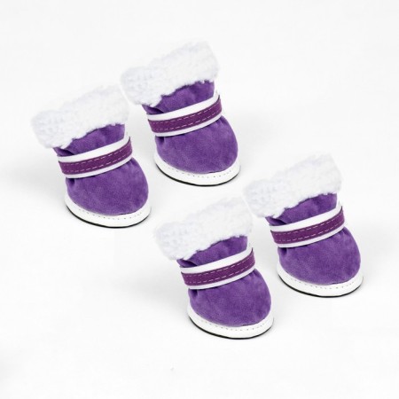 Shoes "for a walk", set 4 pcs, 1 size, purple-4