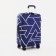 Case for a suitcase (M) Textura, blue color
