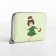 Lightning wallet, card for cards, for coins, green color