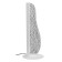 MANTRA Bianca, LED, 700LM, 3000K, 375 mm, white color, white