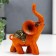 Souvenir Polystone "Elephant under a tree with patterns on a blanket" 13x5x11 cm