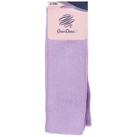Getra for gymnastics and dancing Grace Dance No. 5, length 50 cm, lilac color-4