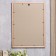 Photo frame pine С20 red 30x42 cm (plastic screen)