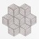 Decorative napkin "Cube" 30 x 31