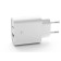 Network charger AcCESSTYLELE CRYSTAL 20WUT, USB, Type-C, 20W, fast charging, white