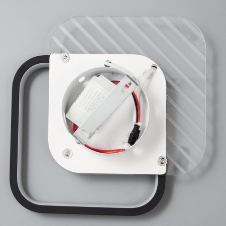 Bra "Double Square" LED 22W 3000/4000k white 30x23x5 cm-6