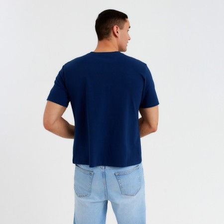 Men's T-shirt Minaku Regular Fit: Blue color, rr 54-3