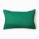 Ethel pillow, 30x50+1 cm, emerald, 100% cotton