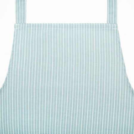 Kitchen set "Strips" apron 60x70cm, tack 20x20cm, mittens 12x15cm, green color, 50%p/e, 50%hl-1