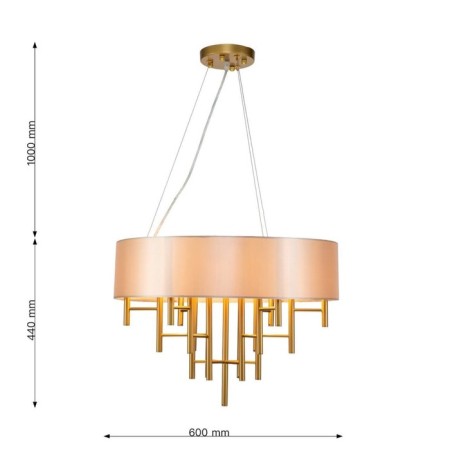 Suspend Cassmo 600 mm, E14 240W-2
