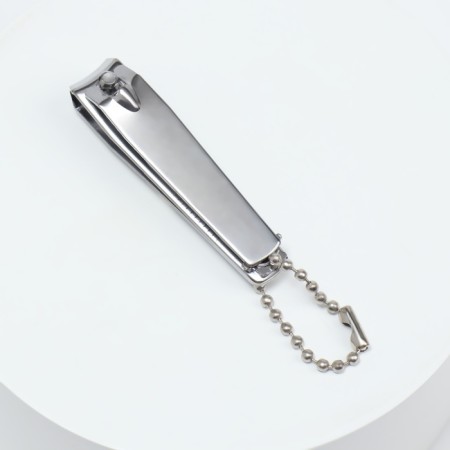 Kusachki-penniper manicure, with a file, 5.7 cm, with a chain, on a blister, silver color-3