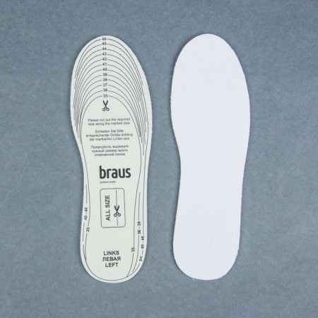 Shoes for shoes, universal, 36-46p, pair, white color-1