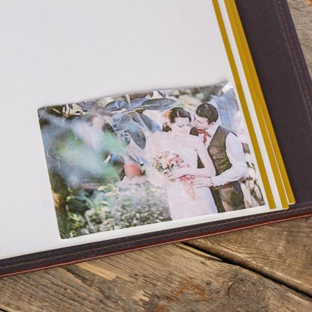 Photo album magnetic 20 sheets "Pattern Kant" to leatherette to 5.5x34x34.8 cm-2