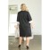 Female dress, size 54, black color