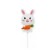 Foil ball 15 "Bunny", with a wand