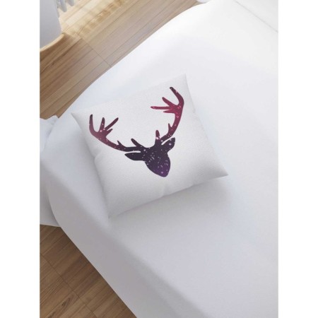 Pillowess decorative "Star Deer", on a zipper, size 45x45 cm-1
