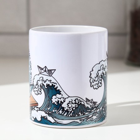Sublimation mug "Sea of ​​work"-1